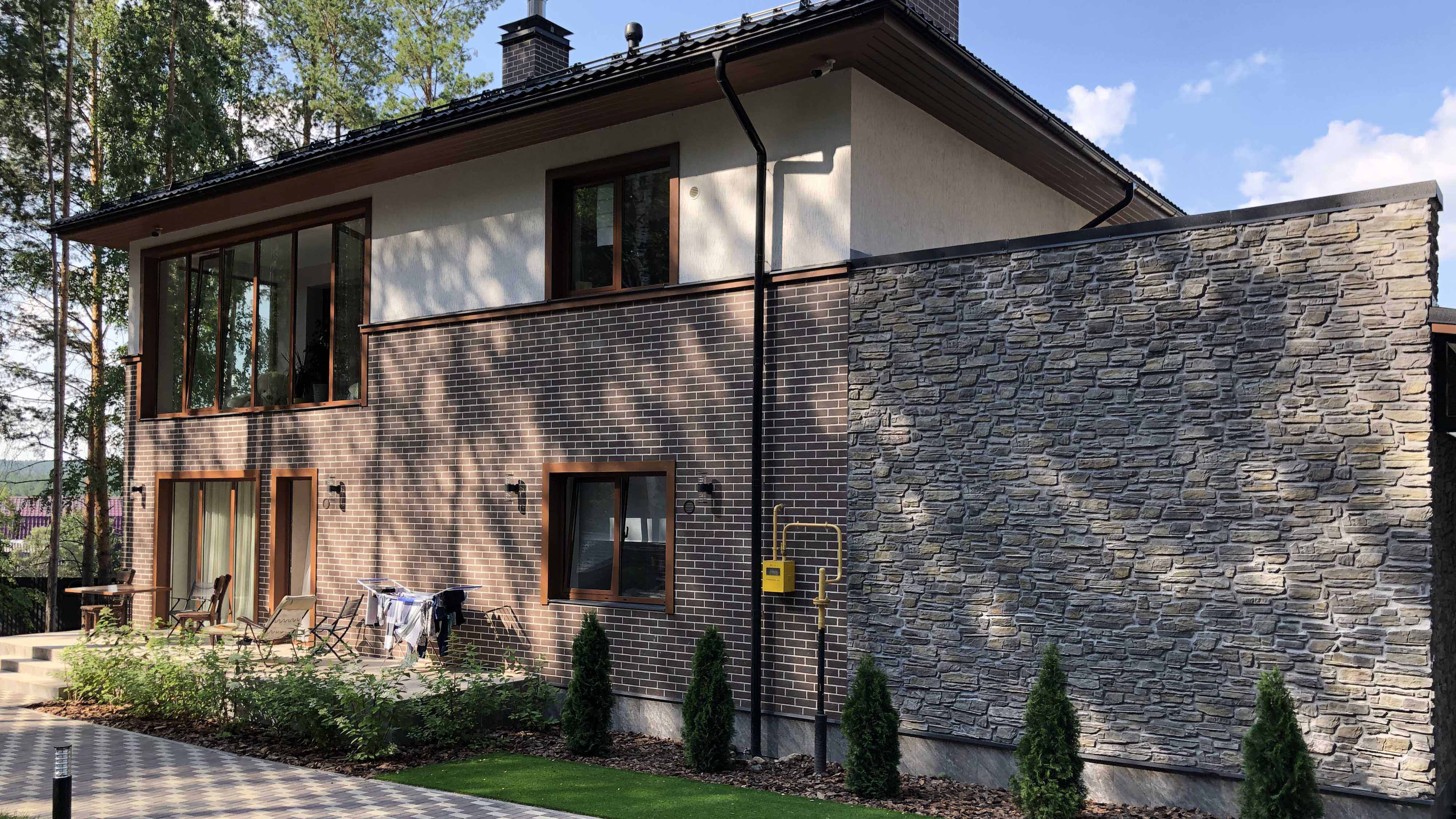 Дом по проекту Zx109