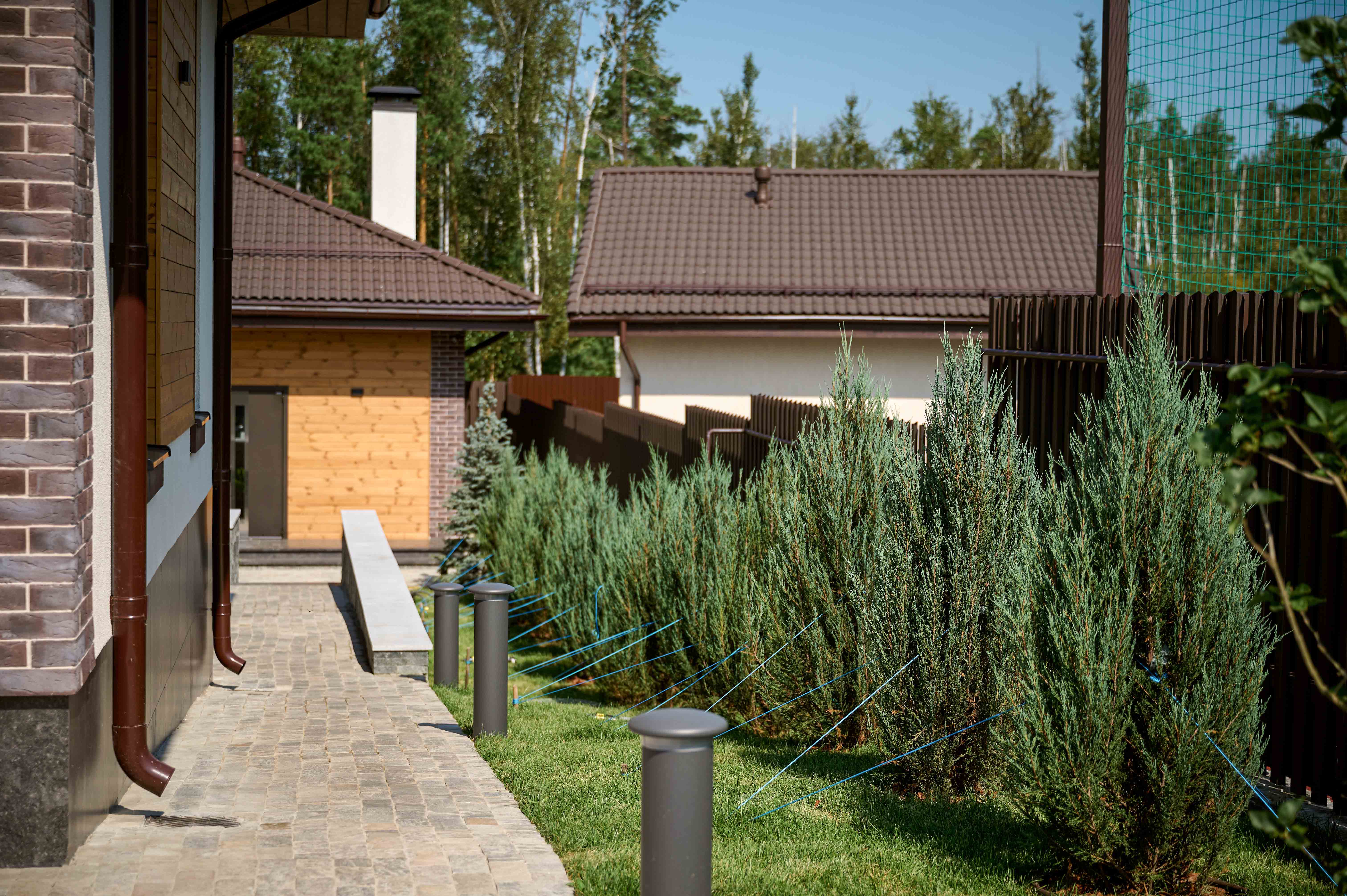 Загородный комплекс с домом 255 м², баней и благоустроенным участком
