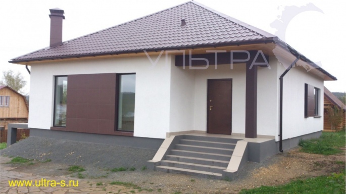 Дом по индивидуальному проекту Ультра Эс